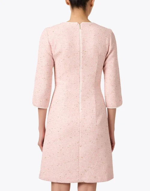 Pink Tweed Dress