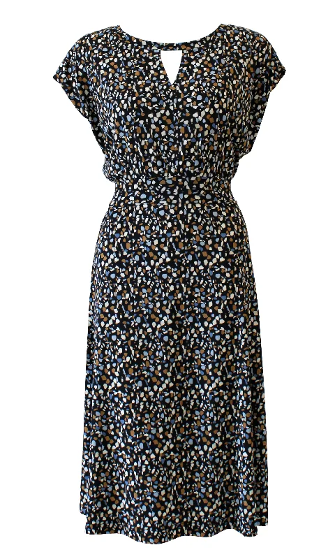 LORETTA Terrazzo Slouch Dress (3cols)